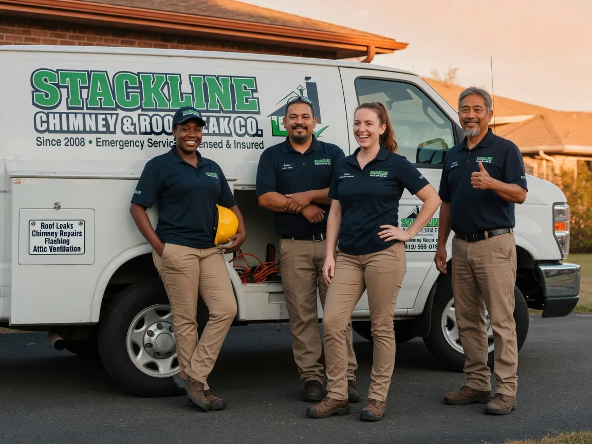 Chimney flashing repair company in Waite, ME
